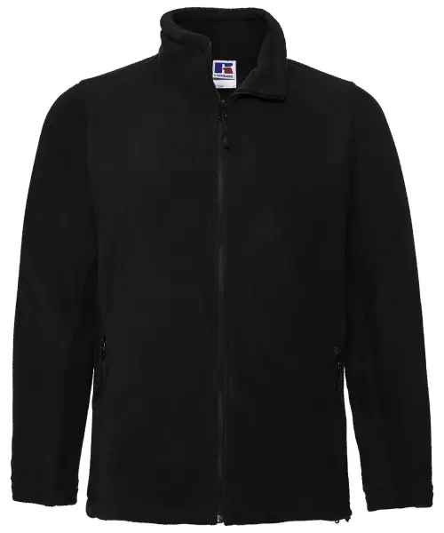 Russell Europe Full-Zip Outdoor Fleece Black