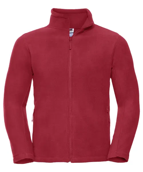 Russell Europe Full-Zip Outdoor Fleece Classic Red