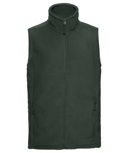 Russell Europe Outdoor Fleece Gilet Bottle Green