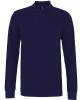 Asquith & Fox Men's Classic Fit Long Sleeved Polo Navy