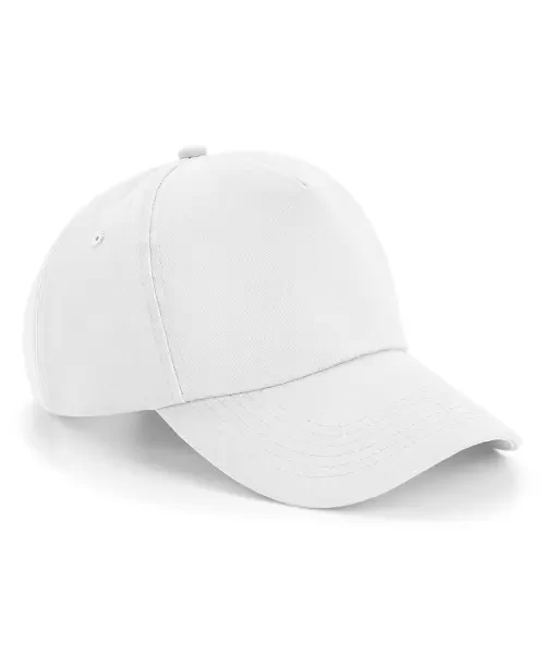 Beechfield Authentic 5-Panel Cap White