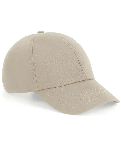 Beechfield Organic Cotton 6-Panel Cap Sand