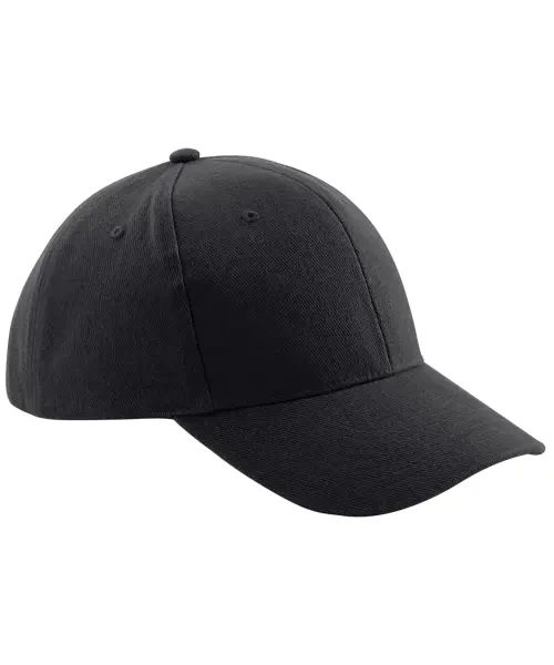 Beechfield Pro-Style Heavy Brushed Cotton Cap Black