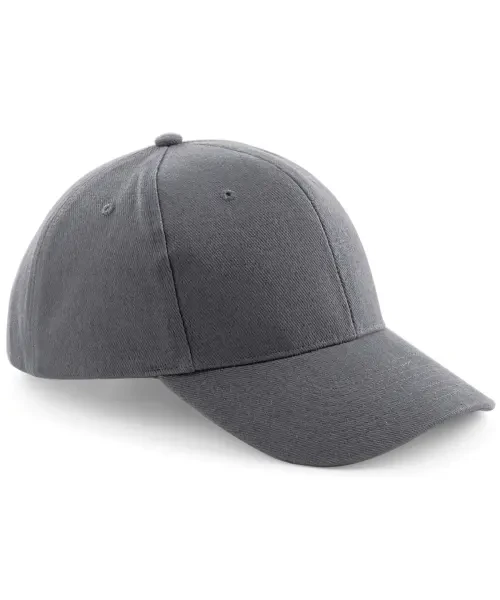 Beechfield Pro-Style Heavy Brushed Cotton Cap Graphite Grey