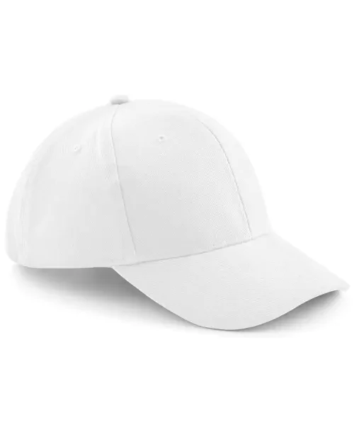 Beechfield Pro-Style Heavy Brushed Cotton Cap White