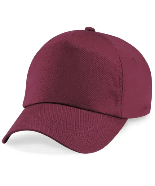 Beechfield Junior Original 5-Panel Cap Burgundy