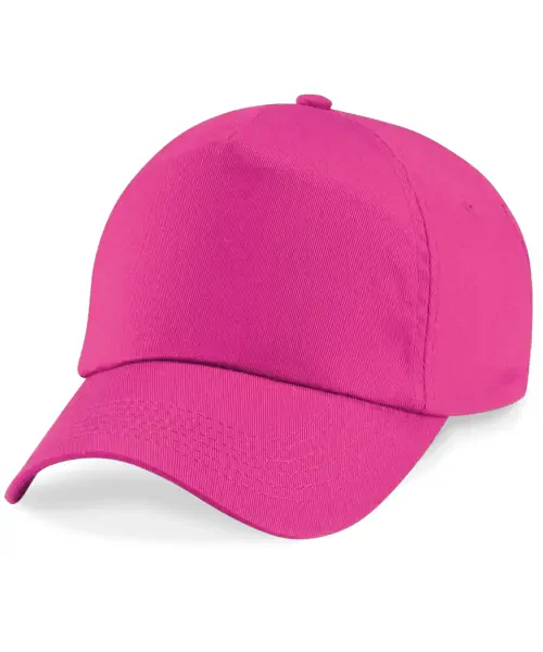 Beechfield Junior Original 5-Panel Cap Fuchsia