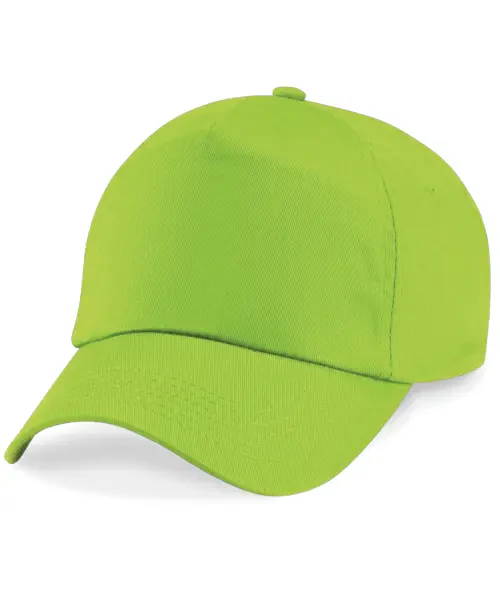 Beechfield Junior Original 5-Panel Cap Lime Green