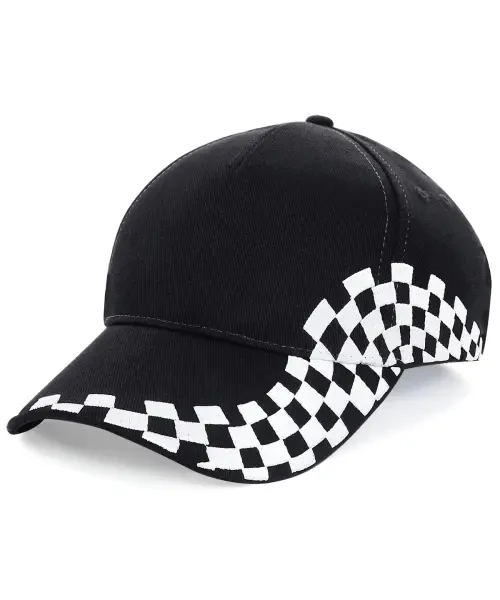 Beechfield Grand Prix Cap Black