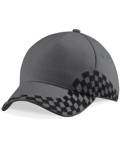 Beechfield Grand Prix Cap Graphite Grey