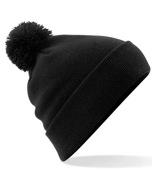 Beechfield Original Pom Pom Beanie Black