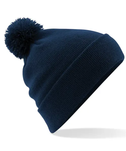 Beechfield Original Pom Pom Beanie French Navy