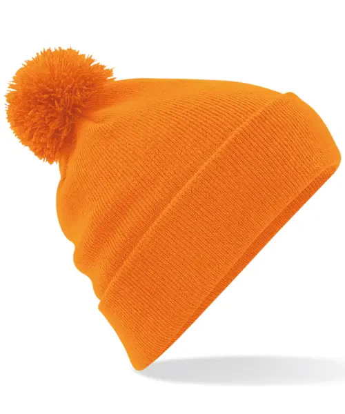 Beechfield Original Pom Pom Beanie Orange