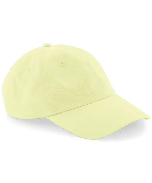 Beechfield Low-Profile 6-Panel Dad Cap Pastel Lemon