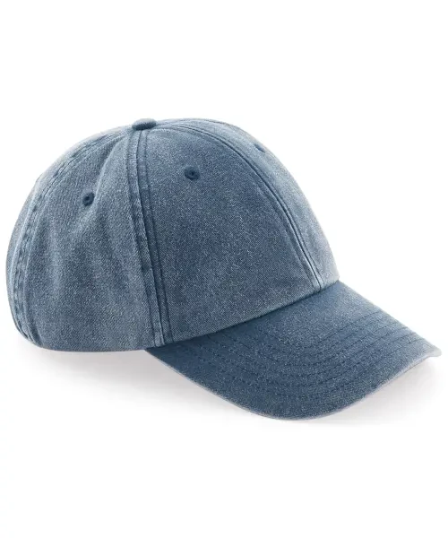 Beechfield Low-Profile Vintage Cap Denim