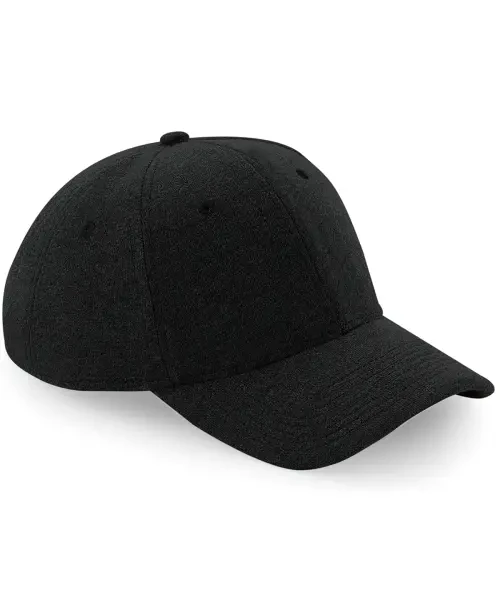 Beechfield Jersey Athleisure Baseball Cap Black