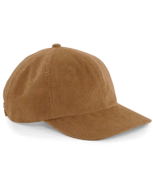 Beechfield Heritage Cord Cap Camel