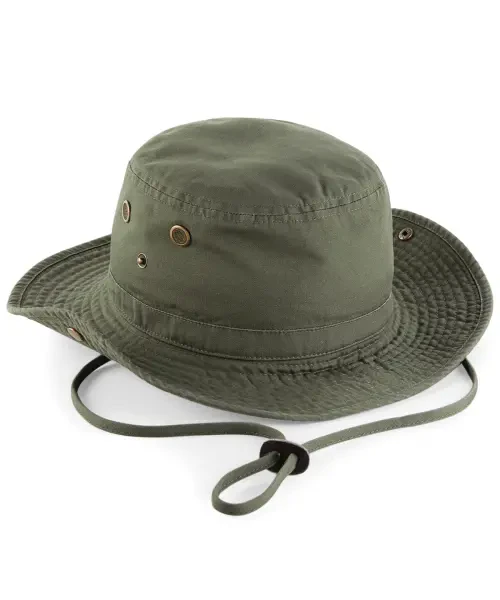 Beechfield Outback Hat Olive Green