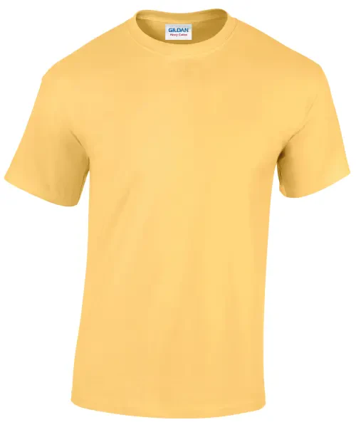 Gildan Heavy Cotton Adult T-Shirt Yellow Haze