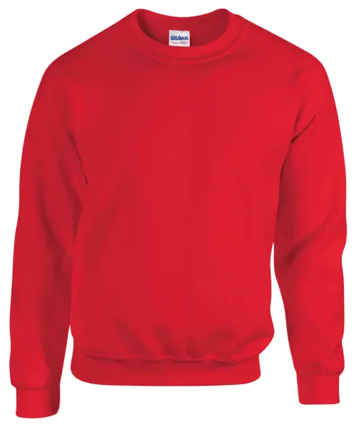 Gildan Heavy Blend Adult Crew Neck Sweatshirt Cherry