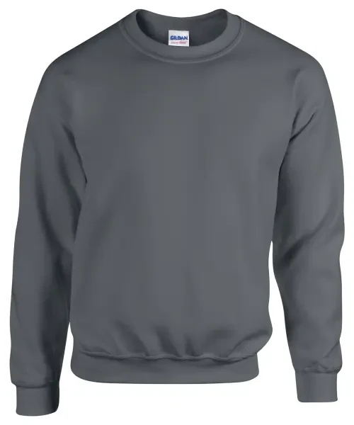 Gildan Heavy Blend Adult Crew Neck Sweatshirt Dark Heather