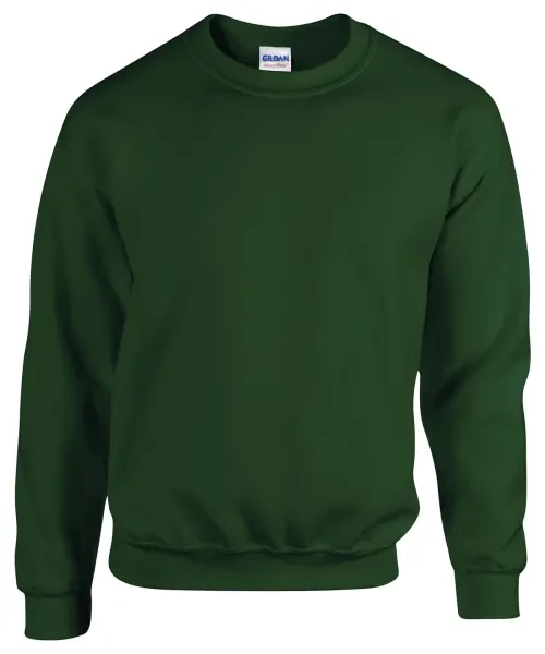 Gildan Heavy Blend Adult Crew Neck Sweatshirt Forest Green