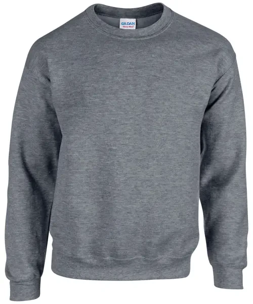 Gildan Heavy Blend Adult Crew Neck Sweatshirt Graphite Heather