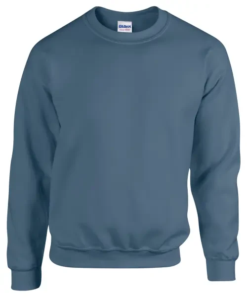 Gildan Heavy Blend Adult Crew Neck Sweatshirt Indigo Blue