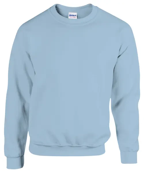 Gildan Heavy Blend Adult Crew Neck Sweatshirt Light Blue