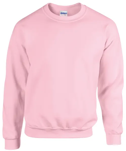 Gildan Heavy Blend Adult Crew Neck Sweatshirt Light Pink