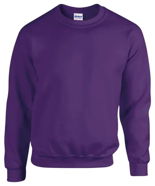 Gildan Heavy Blend Adult Crew Neck Sweatshirt Purple