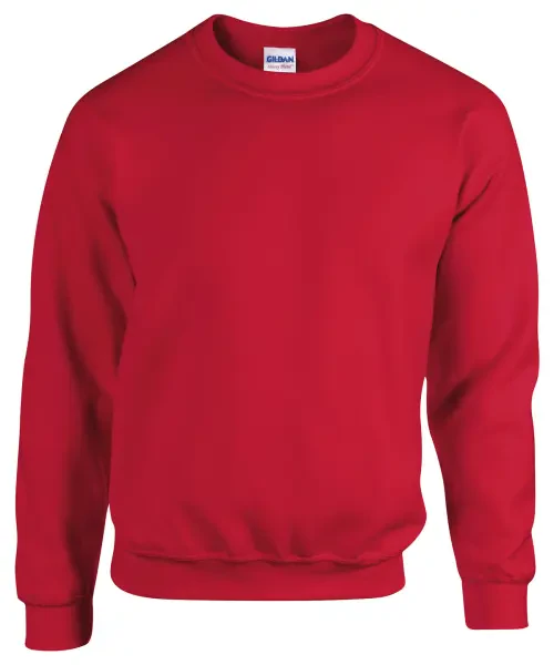 Gildan Heavy Blend Adult Crew Neck Sweatshirt Red