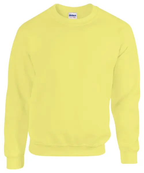 Gildan Heavy Blend Adult Crew Neck Sweatshirt Safety Green