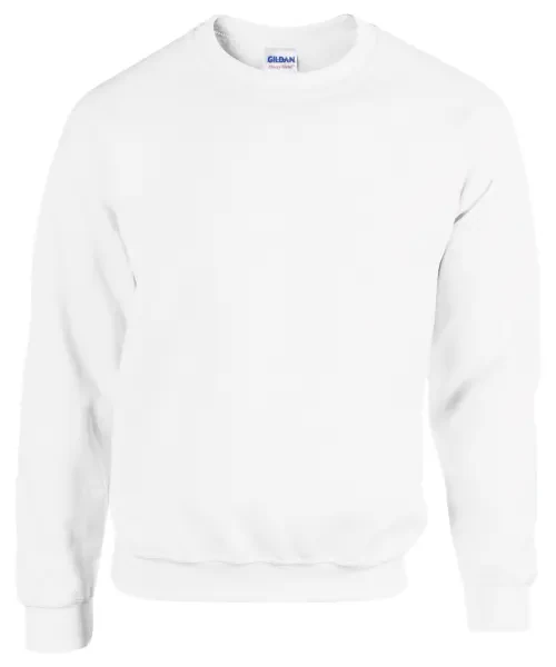 Gildan Heavy Blend Adult Crew Neck Sweatshirt White