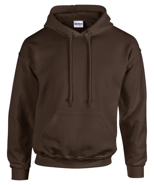 Gildan Heavy Blend Hooded Sweatshirt Dark Chocolate