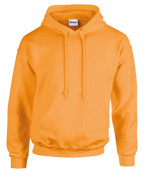 Gildan Heavy Blend Hooded Sweatshirt Safety Orange