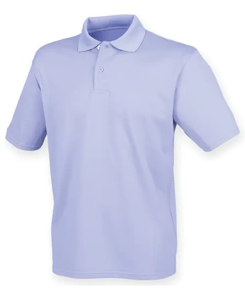 Henbury Coolplus Polo Shirt Lavender