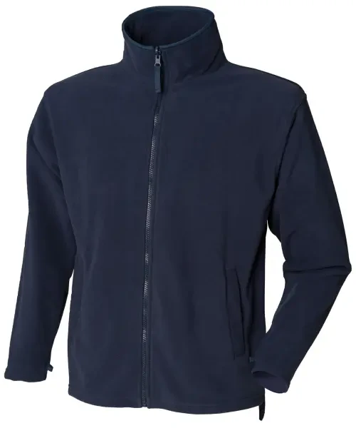 Henbury Microfleece Jacket Navy