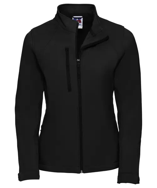 Russell Europe Women's Softshell Jacket Black