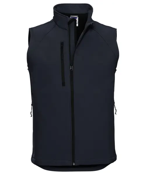 Russell Europe Softshell Gilet French Navy