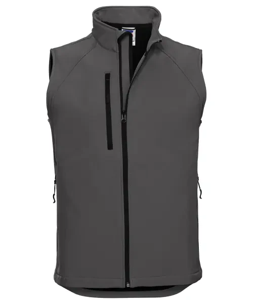 Russell Europe Softshell Gilet Titanium