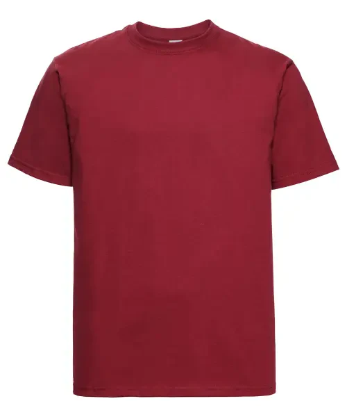 Russell Europe Classic Heavyweight Ringspun T-Shirt Classic Red