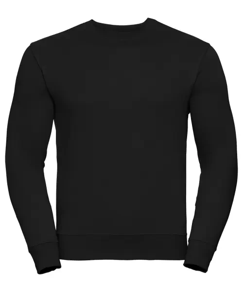 Russell Europe Set-in Sleeve Sweatshirt Black