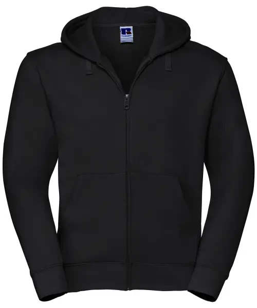 Russell Europe Authentic Zipped Hooded Sweat Black