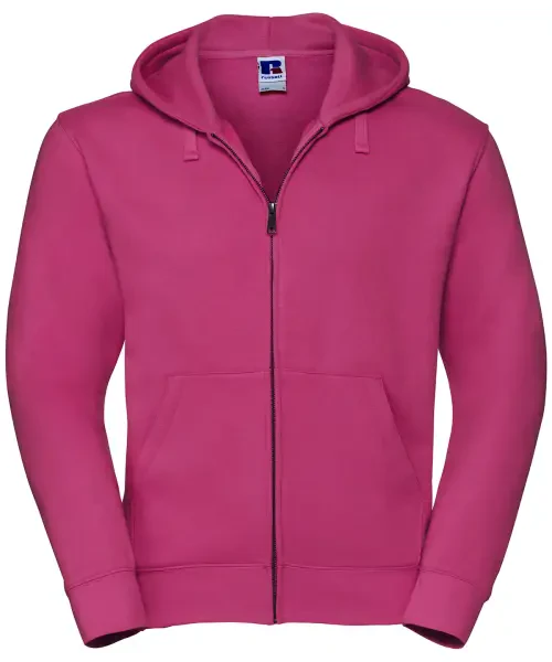 Russell Europe Authentic Zipped Hooded Sweat Fuchsia