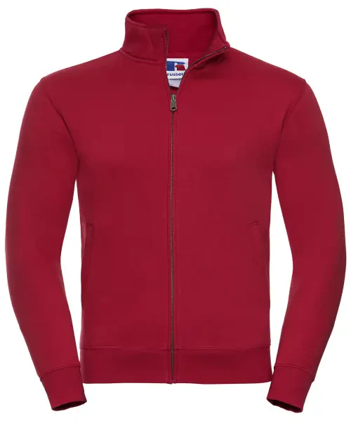 Russell Europe Authentic Sweatshirt Jacket Classic Red