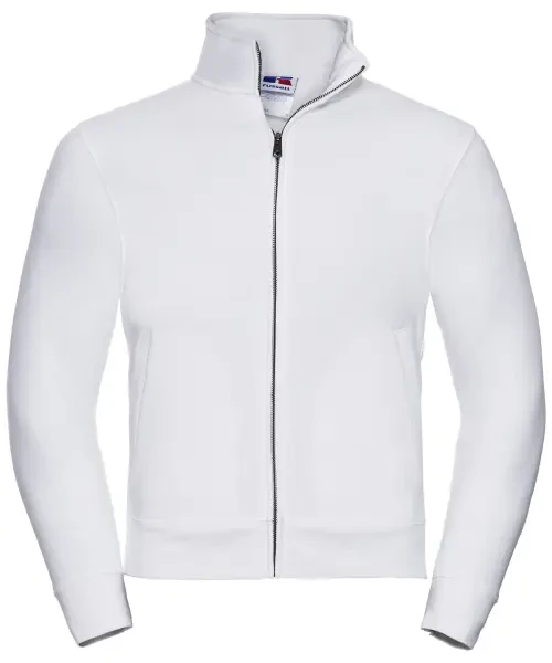 Russell Europe Authentic Sweatshirt Jacket White