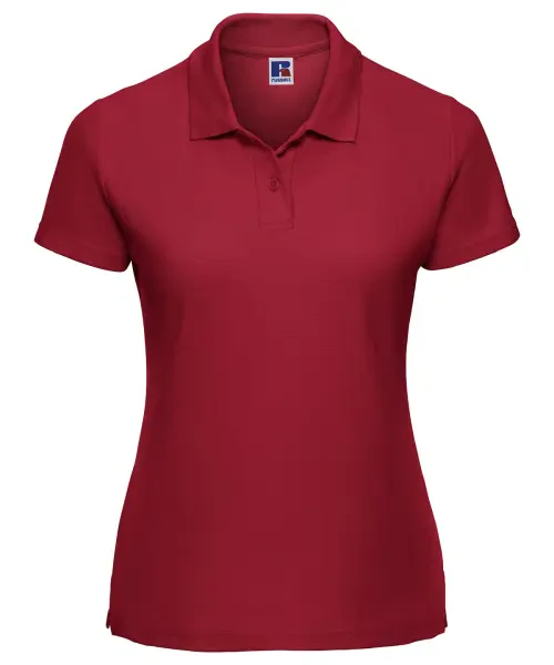 Russell Europe Women's Classic Polycotton Polo Classic Red