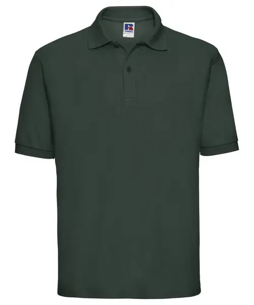 Russell Europe Classic Polycotton Polo Bottle Green