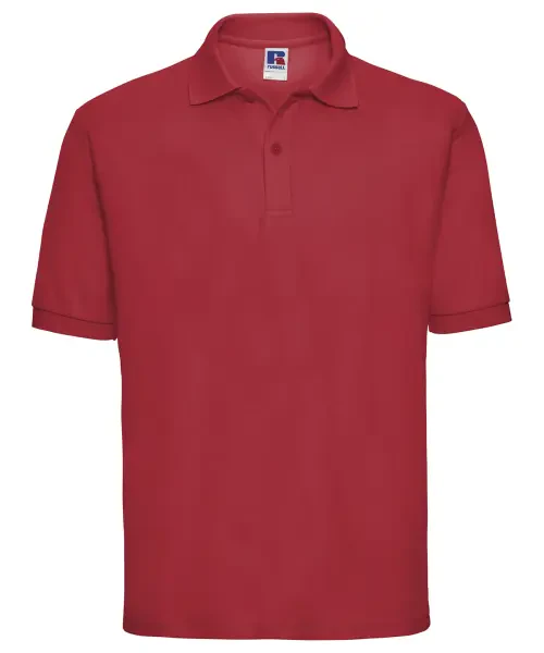 Russell Europe Classic Polycotton Polo Bright Red